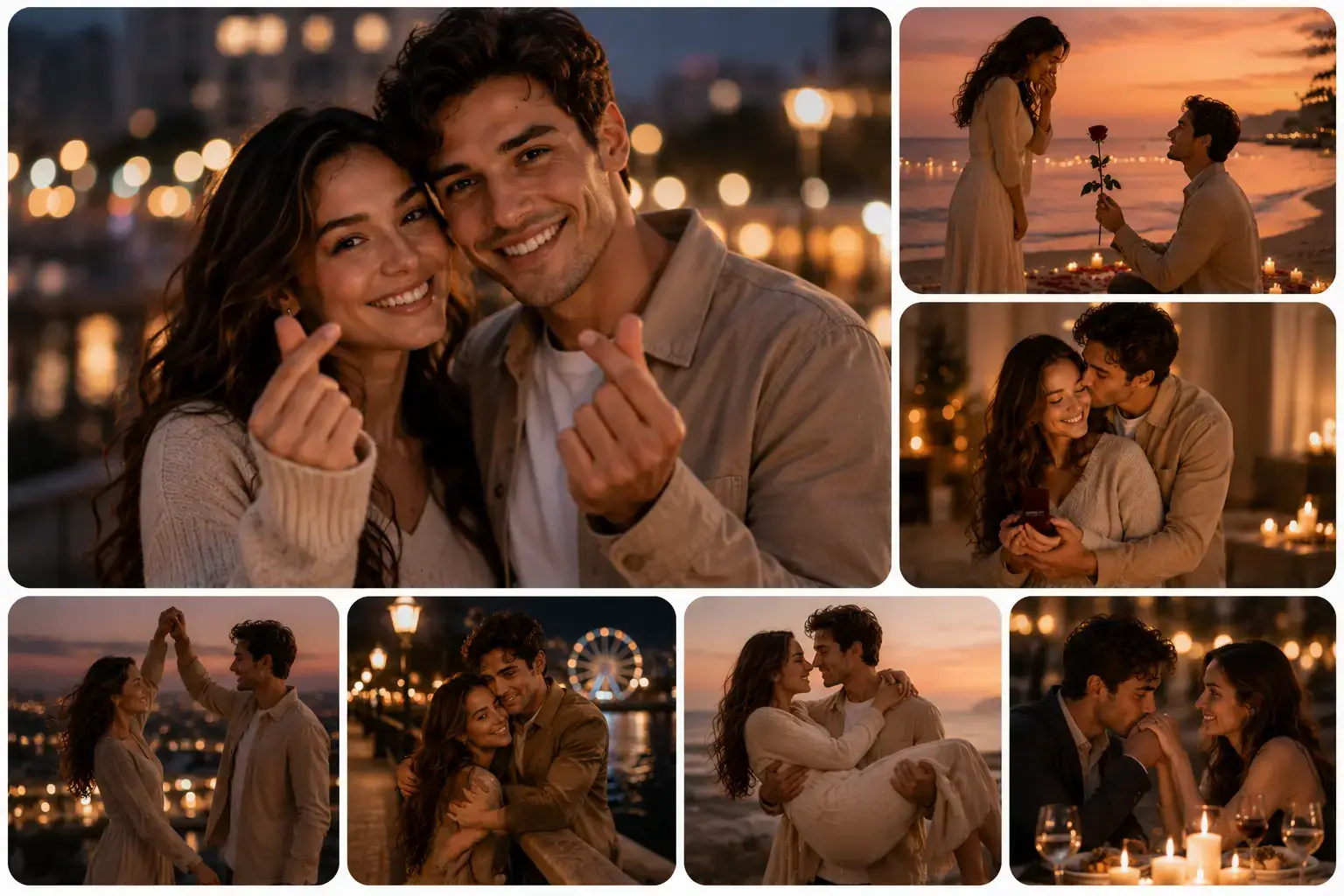 AI romantic gestures video preview