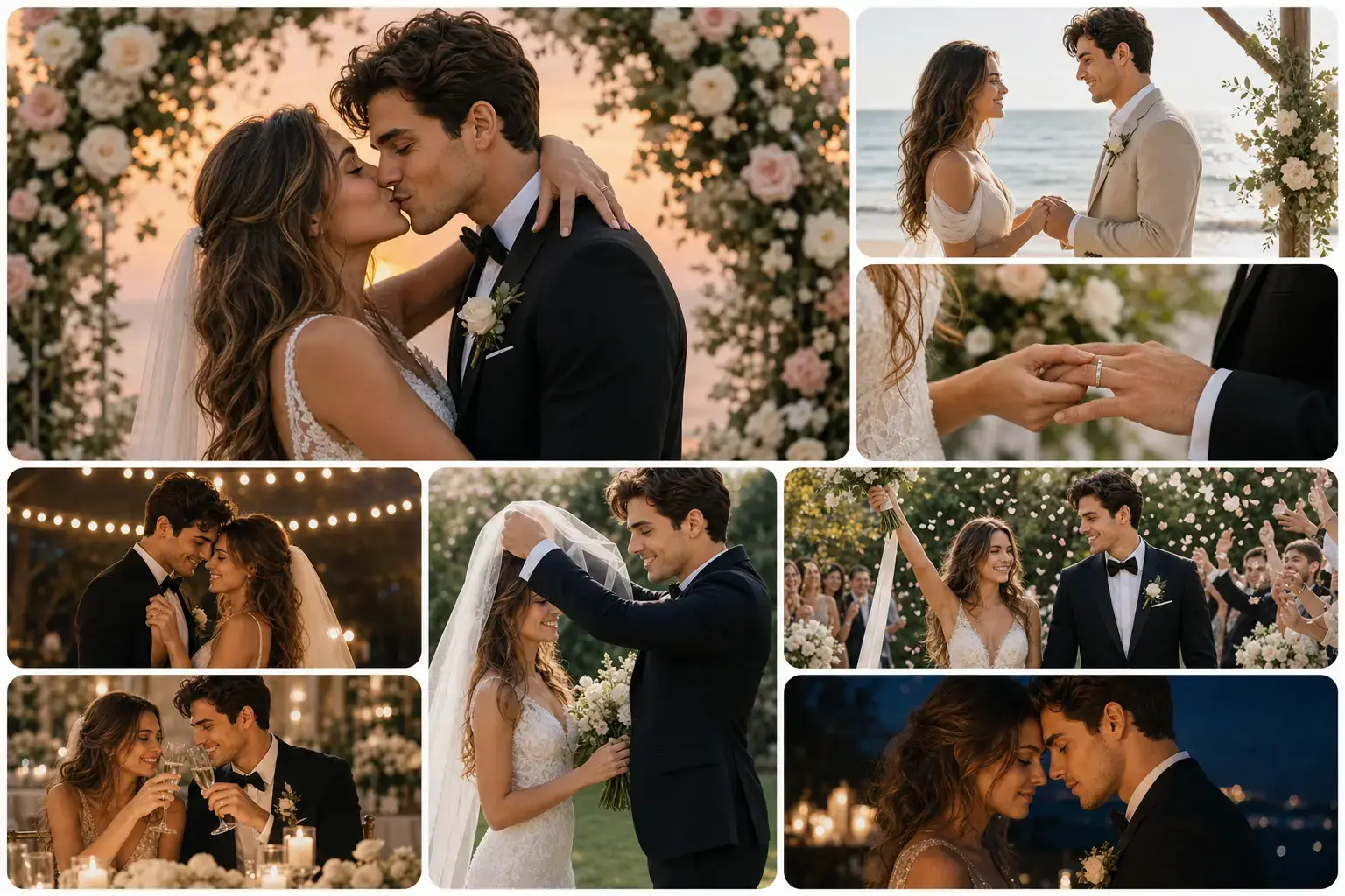 AI wedding video preview